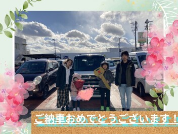 スペーシアカスタムを納車いたしました！！